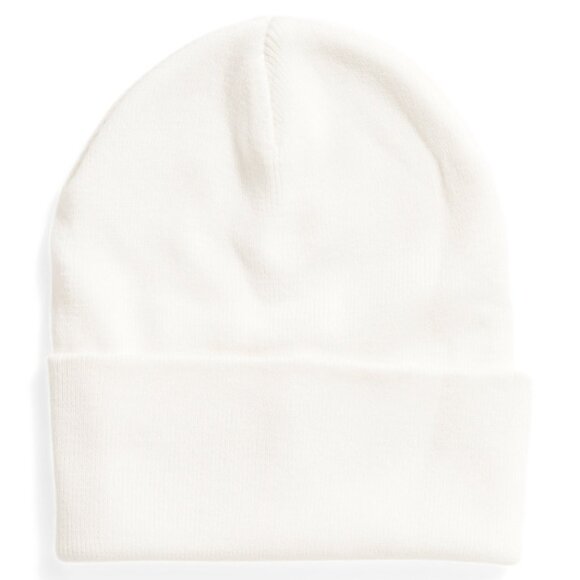 new UGG Knit Cuff Hat Ivory unisex 267mn - Picture 3 of 4